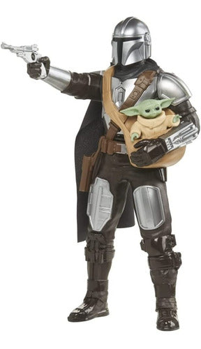 Figura Star Wars Galactic Action - Mandalorian & Grogu