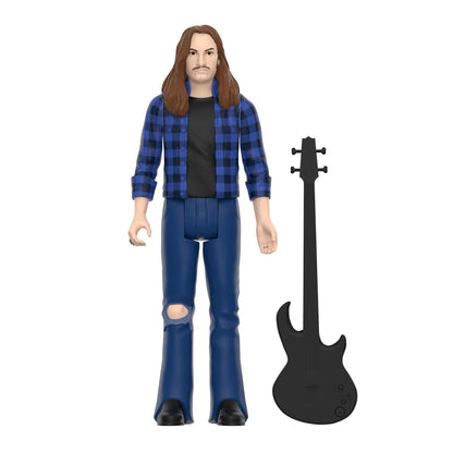 Metallica: Super7 - Reaction Figures - Cliff Burton (Flannel Shirt)