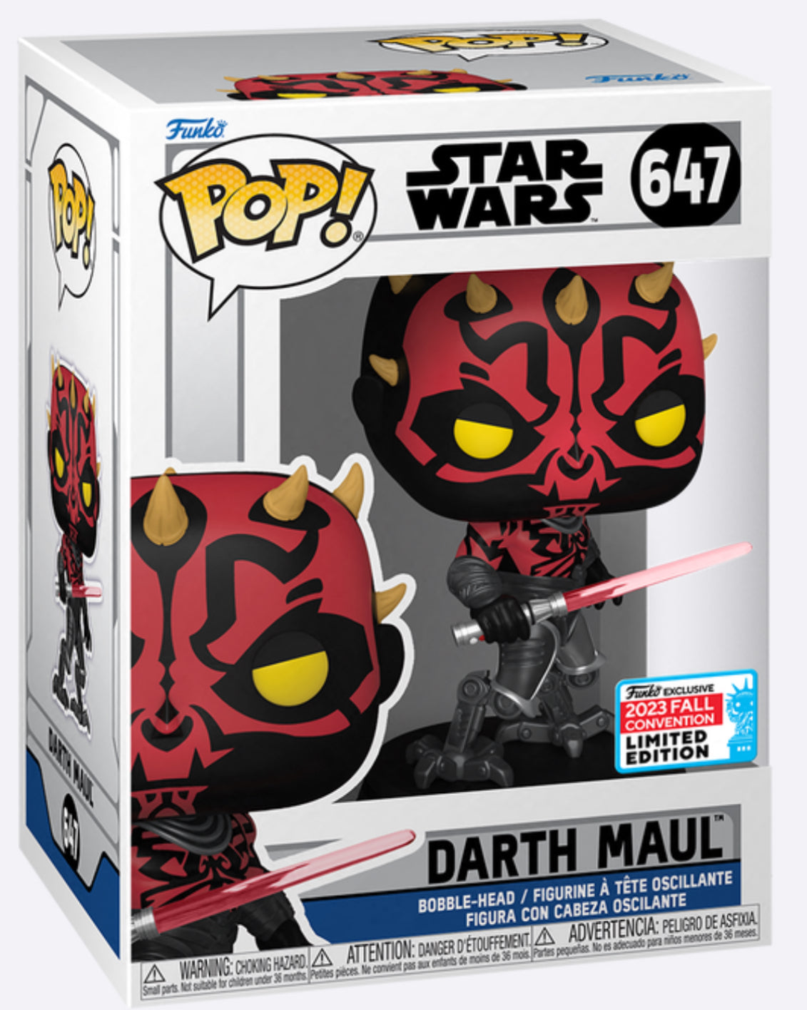 Funko Pop! Star Wars - Darth Maul (2023 Fall Convention Limited Edition)