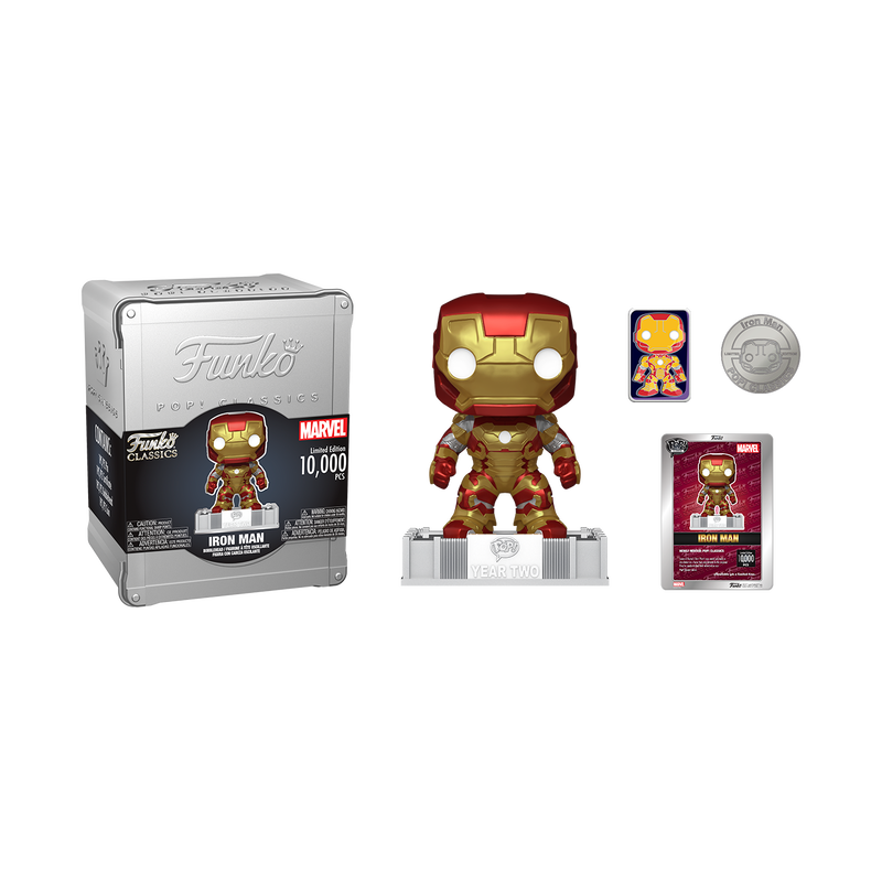 Funko Pop! Marvel - Iron Man Classic (Funko Shop Exclusive)