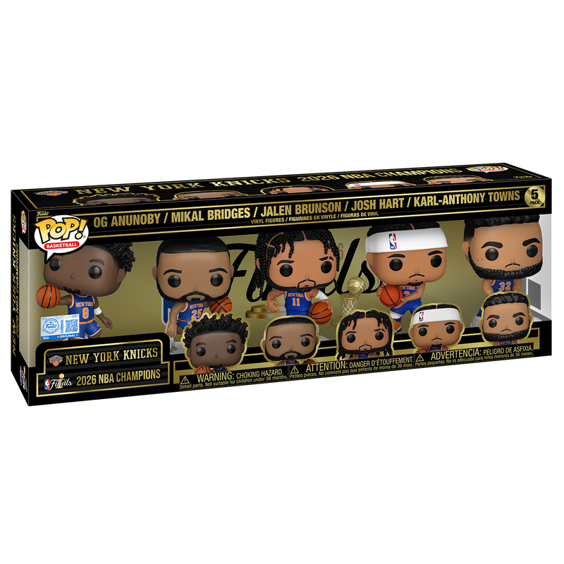 Funko Pop! NBA - New York Knicks 2026 NBA Champions 5-Pack [Fnatics Exclusive]