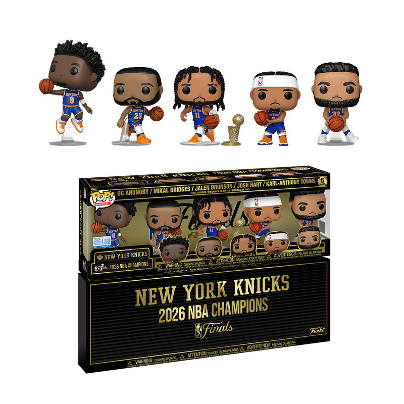 Funko Pop! NBA - New York Knicks 2026 NBA Champions 5-Pack [Fnatics Exclusive]