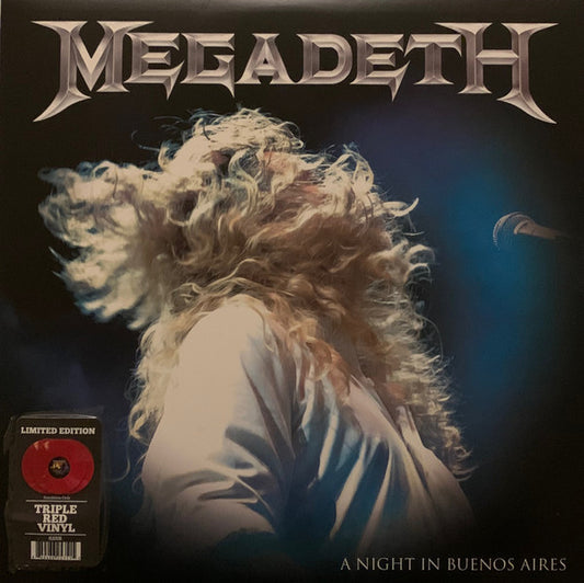 Megadeth – A Night In Buenos Aires [3x Red Vynil]