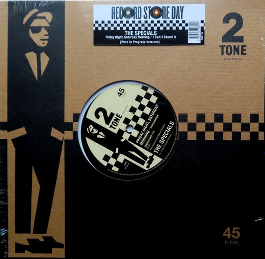 The Specials – Friday Night, Saturday Morning / I Can't Stand It (Work In Progress Versions)[10" Vynil]