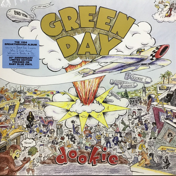 Green Day - Dookie [30th Anniversary Baby Blue LP]