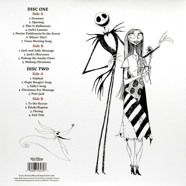 Danny Elfman – Tim Burton's The Nightmare Before Christmas (Original Motion Picture Soundtrack)[Zoetrope]