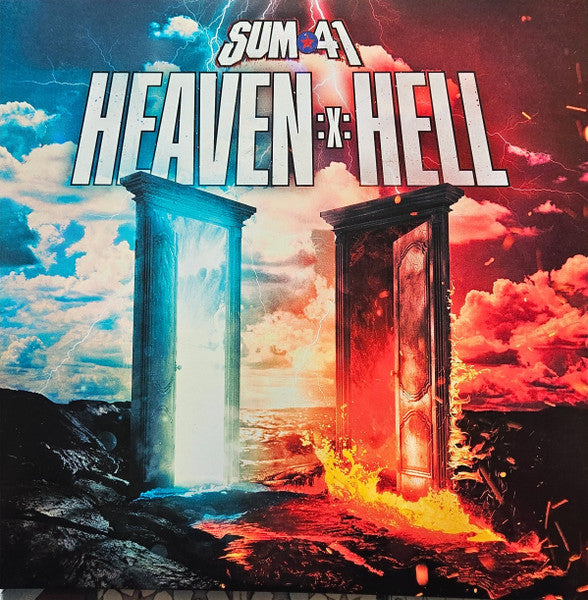 Sum 41 – Heaven :X: Hell (Red & Black Quad With Blue Splatter 2xLP)