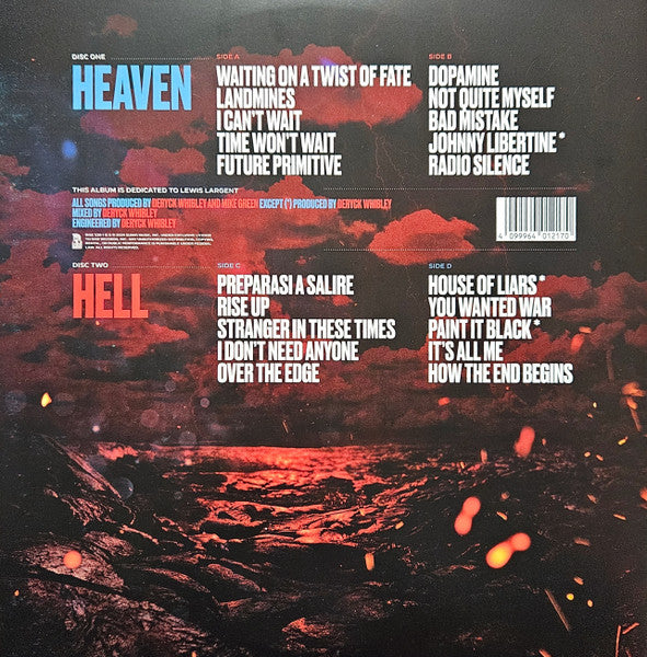 Sum 41 – Heaven :X: Hell (Red & Black Quad With Blue Splatter 2xLP)