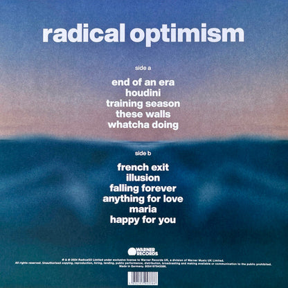 Dua Lipa - Radical Optimism [Clear LP]