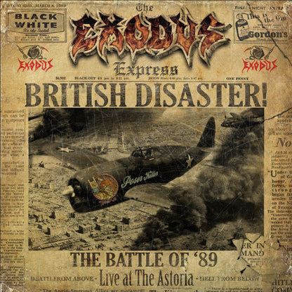 Exodus – British Disaster: The Battle of '89 (Live At The Astoria)[Gold LP]