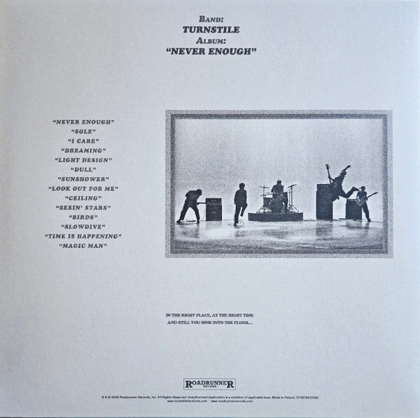 Turnstile – Never Enough [LP]