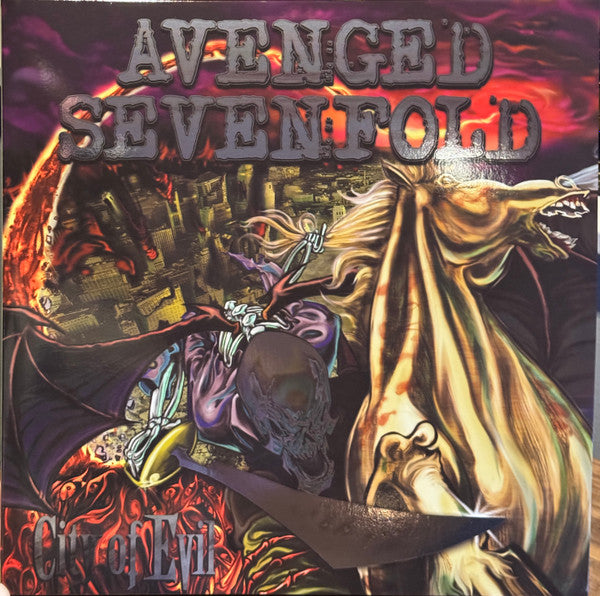Avenged Sevenfold – City Of Evil [2x 20th Anniversary Eruption Vinyl]