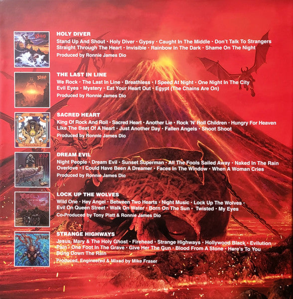 Dio – A Decade Of Dio: 1983-1993 [6 Colored LP, Boxed Set, Remastered, Splatter]