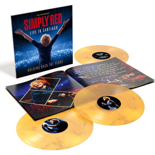 Simply Red - Holding Back the Years: Live in Santiago [3x Limited Coloured LP]