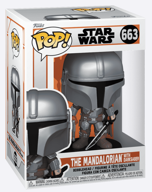 Funko Pop! Star Wars - The Mandalorian with Darksaber