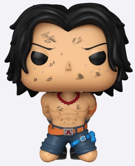 Funko Pop! Animation - Portgas D. Ace (Funko Shop Exclusive) + Protector Stack