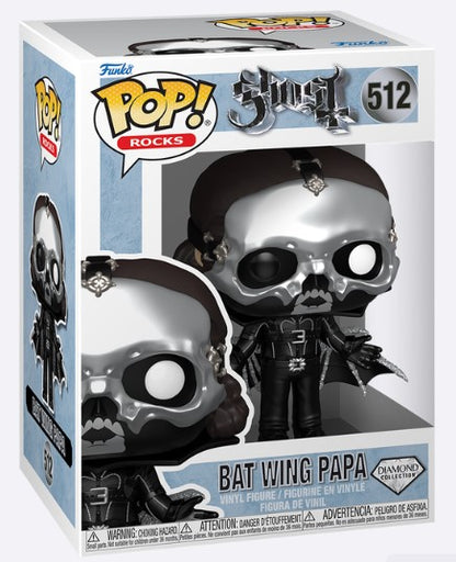 Funko Pop! Rocks - Bat Wing Papa (Diamond)