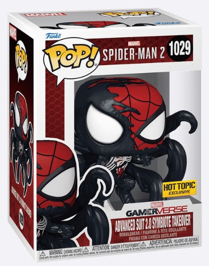 Funko Pop! Marvel - Advanced Suit 2.0 Symbiote Takeover (Hot Topic Exclusive)