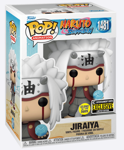 Funko Pop! Animation - Jiraiya (Glows in the Dark)(Entertaiment Earth Exclusive)