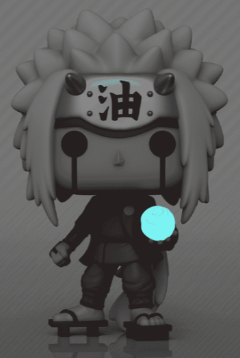 Funko Pop! Animation - Jiraiya (Glows in the Dark)(Entertaiment Earth Exclusive)