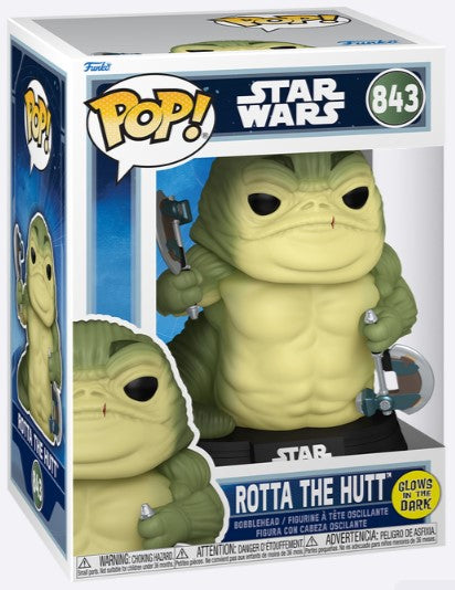 Funko Pop! Star Wars - Rotta the Hutt (Glow in the Dark)