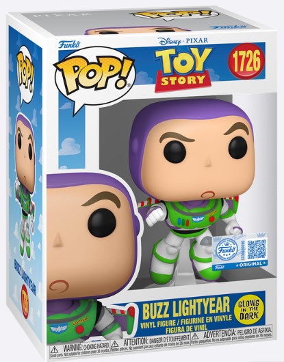 Funko Pop! Disney - Buzz Lightyear (Glow)(AE Exclusive)