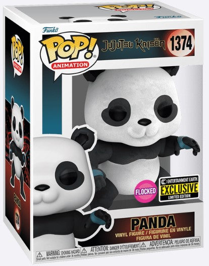 Funko Pop! Animation - Panda (Flocked)(Entertaiment Earth Exclusive)