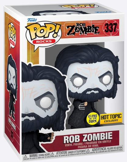 Funko Pop! Rocks - Rob Zombie (Glows in the Dark)(Hot Topic Exclusive)