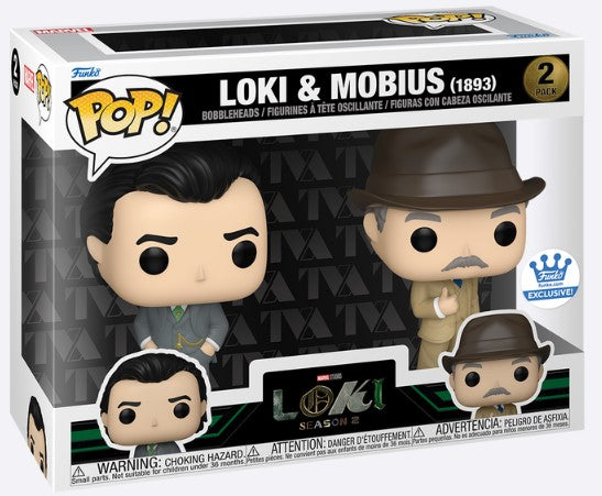 Funko Pop! Marvel - Loki & Mobius (1893)(Funko Shop Exclusive)