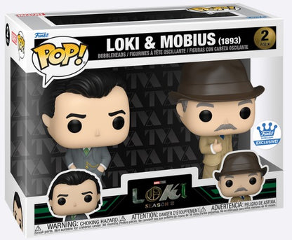 Funko Pop! Marvel - Loki & Mobius (1893)(Funko Shop Exclusive)