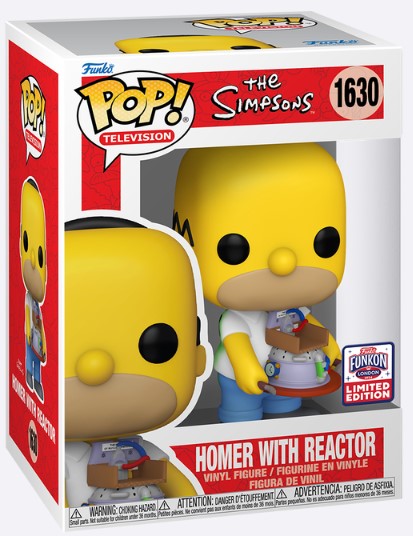 Funko Pop! Animation - Homer with Reactor (Funkon London 2024 Exclusive)