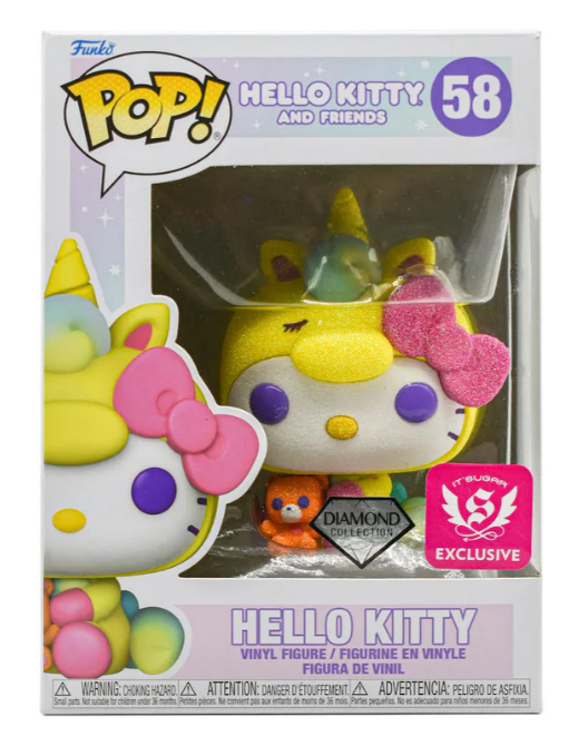 Funko Pop! Sanrio - Hello Kitty (Diamond)(It's Sugar Exclusive)