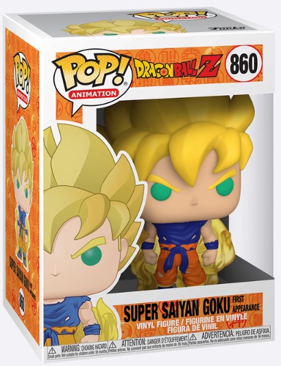 Frunko Pop! Animation - Super Saiyan Goku (First Appearance)