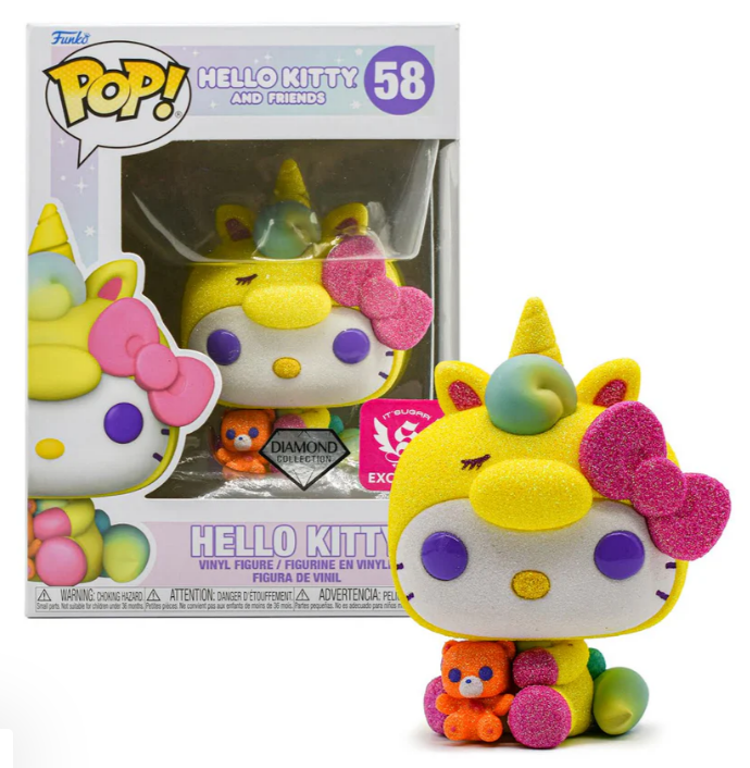 Funko Pop! Sanrio - Hello Kitty (Diamond)(It's Sugar Exclusive)