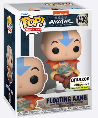 Funko Pop! Animation - Floating Aang (Glows in the Dark)(Amazon Exclusive)