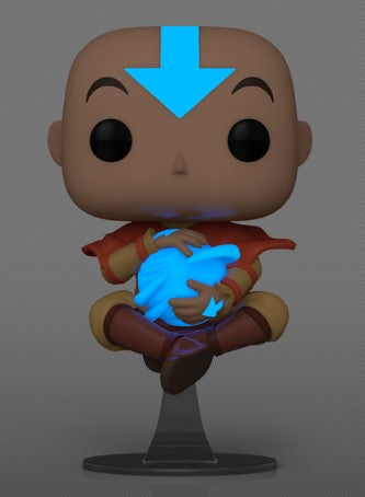 Funko Pop! Animation - Floating Aang (Glows in the Dark)(Amazon Exclusive)