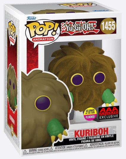 Funko Pop! Animation - Kuriboh (Glows in the Dark/Flocked)(AAA Anime Exclusive)