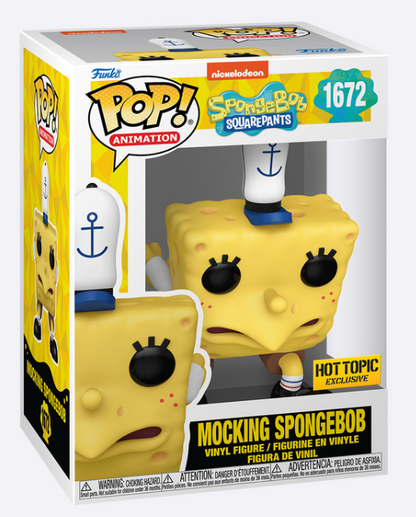 Funko Pop! Animation - Mocking Spongebob (Hot Topic Exclusive)