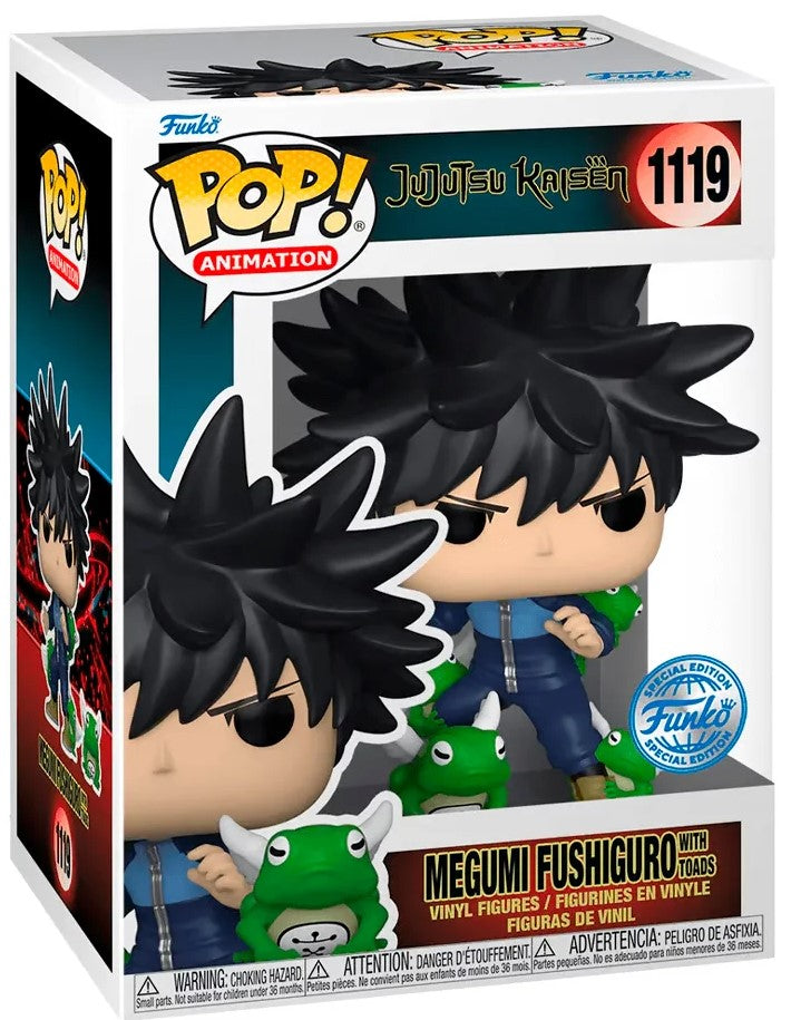 Funko Pop! Animation - Megumi Fushiguro with Toads (Special Edition)