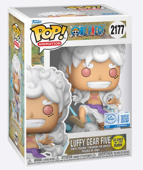 Funko Pop! Animation - Luffy Gear Five (Glows in the Dark)(Gamestop Exclusive)