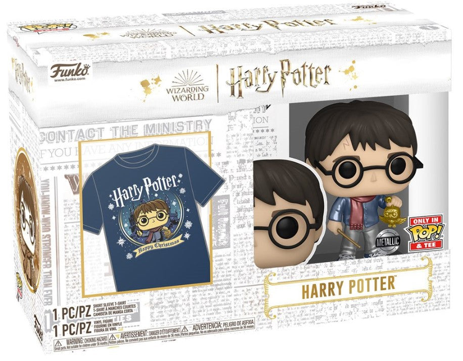 Funko Pop! + Tee - Harry Potter (Talla XL)