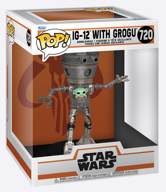 Funko Pop! Star Wars - IG-12 with Grogu