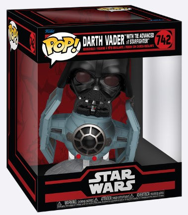 Funko Pop! Star Wars - Darth Vader with Tie Advanced X1 StarFighter