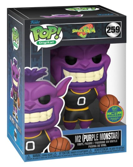 Funko Pop! Digital - M2(Purple Monstar)(NFT RELEASE - 2000 PCS)