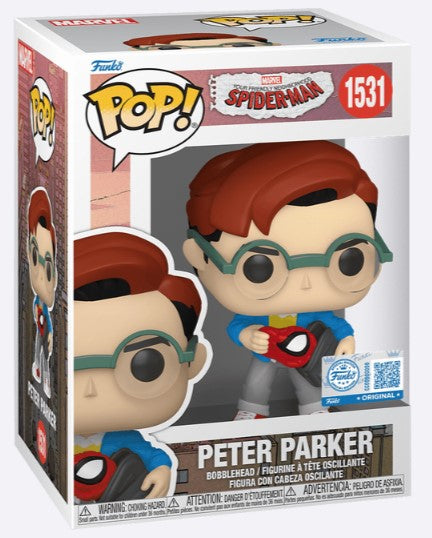 Funko Pop! Marvel - Peter Parker (Entertaiment Earth Exclusive)