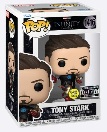 Funko Pop! Marvel - Tony Stark (MK42 Armor)(GITD)(Entertaiment Earth Exclusive)