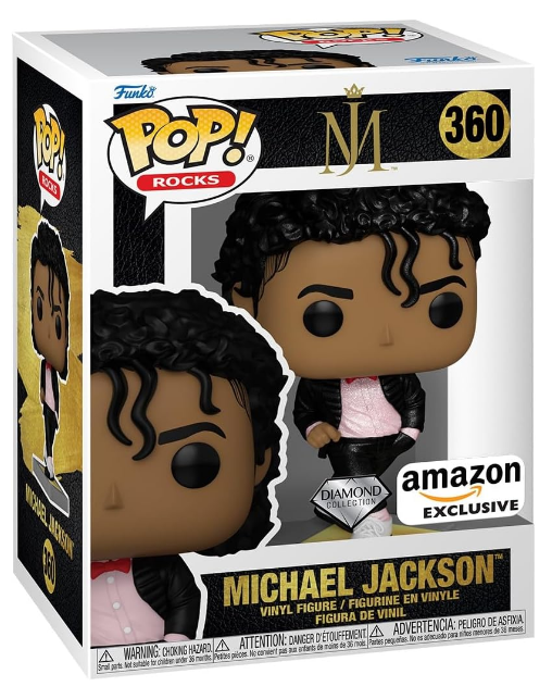 Funko Pop! Rocks - Michael Jackson (Diamond)(Amazon Exclusive)