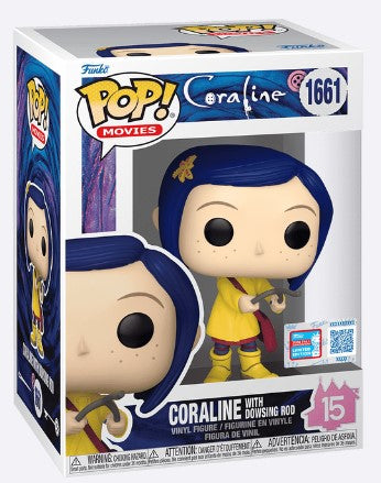 Funko Pop! Animation - Coraline with Dowsing Rod (2024 Fall Convention Limited Edition)