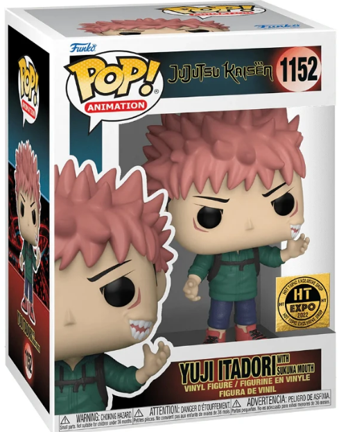 Funko Pop! Animation - Yuji Itadori with Sukuna Mouth (HT Expo 2022 Exclusive)