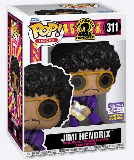 Funko Pop! Rocks - Jimi Hendrix (2023 Summer Convention Limited Edition)